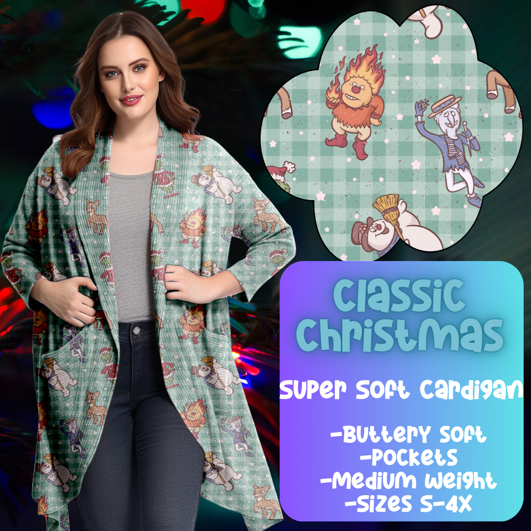 CLASSIC CHRISTMAS - B98 -SOFT CARDGIAN PREORDER CLOSING 9/22