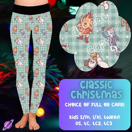 CLASSIC CHRISTMAS - B98 - LEGGING/CAPRI PREORDER CLOSING 9/22