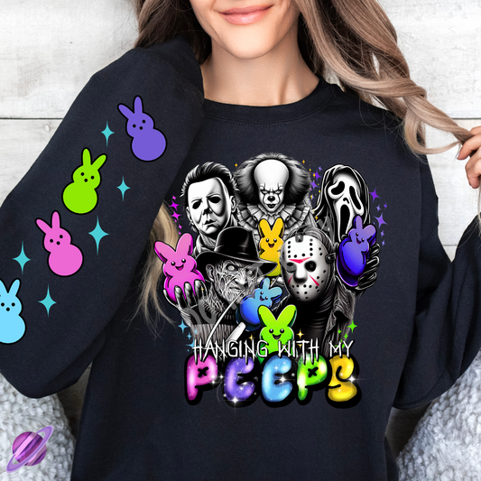 HANGING WITH MY PEEPS CREWNECK SWEATSHIRT