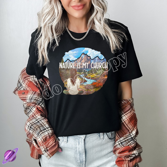 NATURE IS MY CHURCH TEE