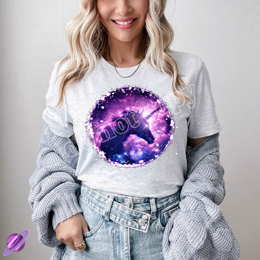 GALAXY UNICORN TEE