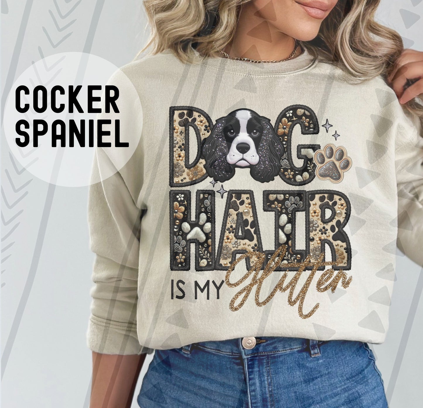 DOG HAIR GLITTER COLLECTION