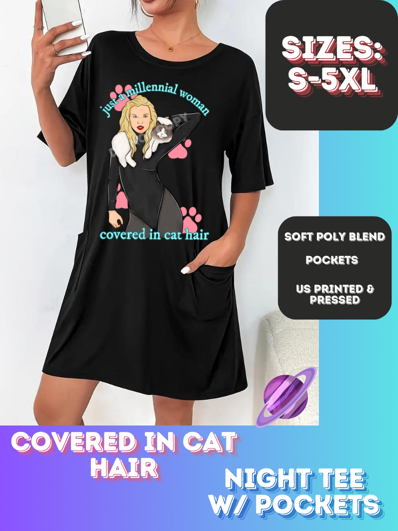 COVERED CATHAIR-SLEEP SHIRT-PREORDER CLOSING 9/20