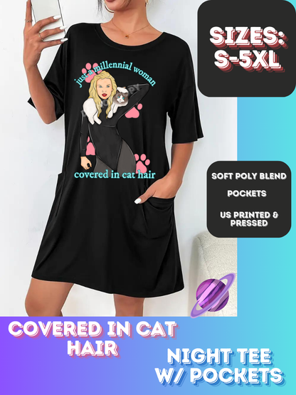 COVERED CATHAIR-SLEEP SHIRT-PREORDER CLOSING 9/20