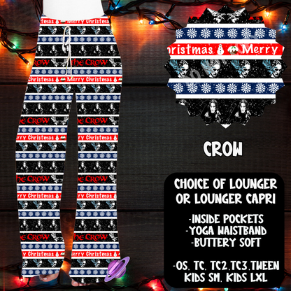 CROW-BOTTOMS-XMAS SWEATER PREORDER-9/27