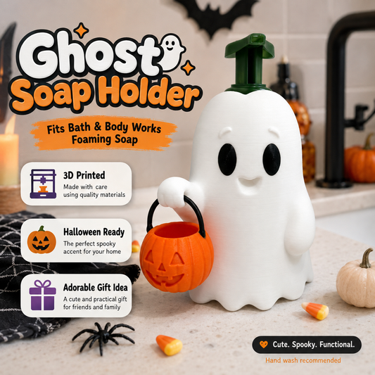GHOST SOAP HOLDERS- 3D PRINTED