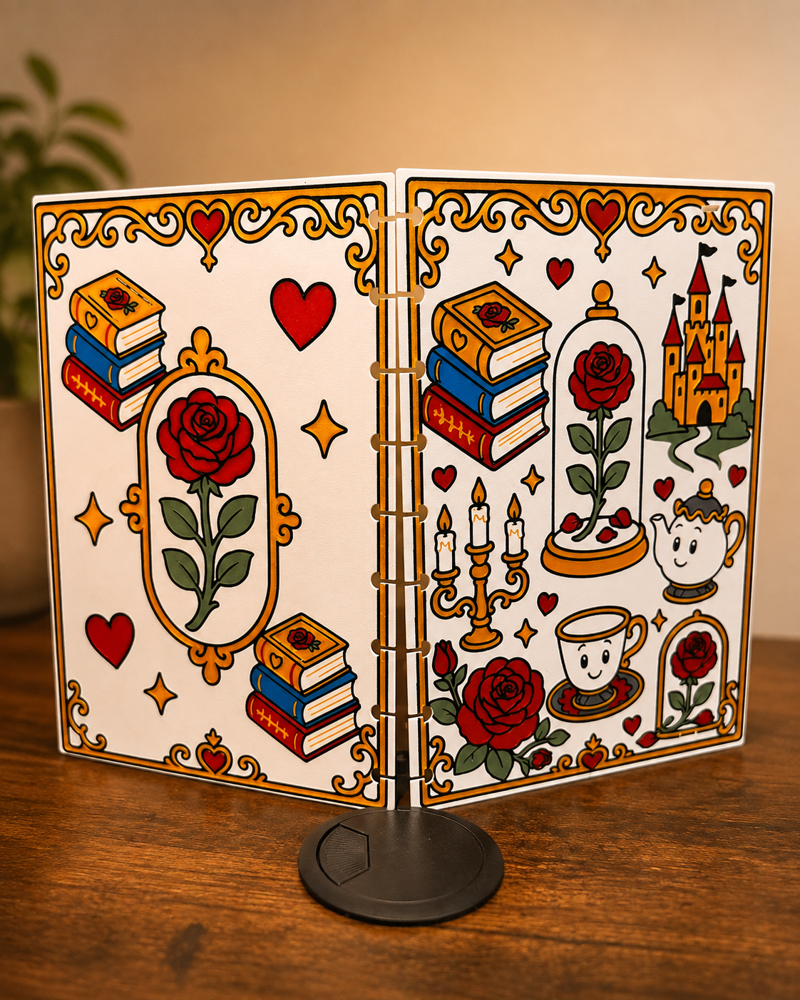 TALE AS OLD- 3D PRINTED REFILLABLE NOTEBOOK