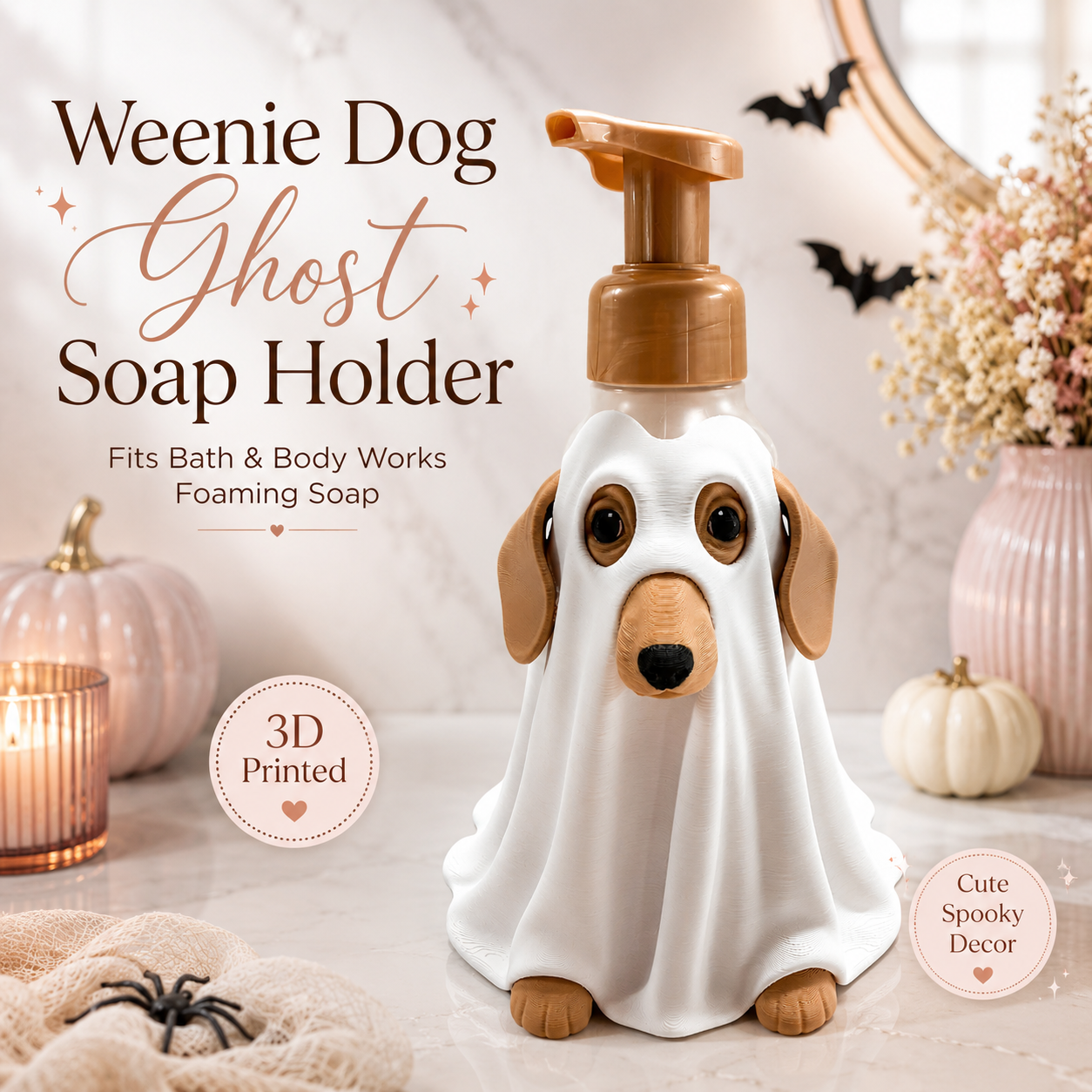 DOG BREEDS SOAP HOLDER- 3D PRINTED