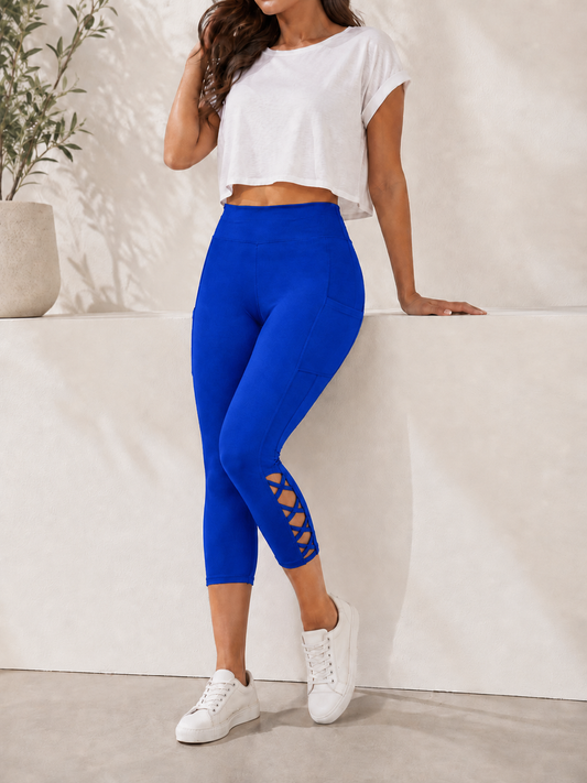 CRISS CROS RUN- ROYAL BLUE