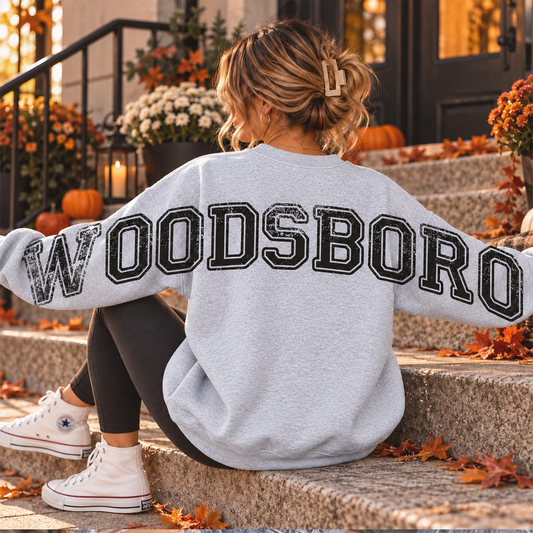 WOODSB BIG BACK DOUBLE SIDED SWEATSHIRT
