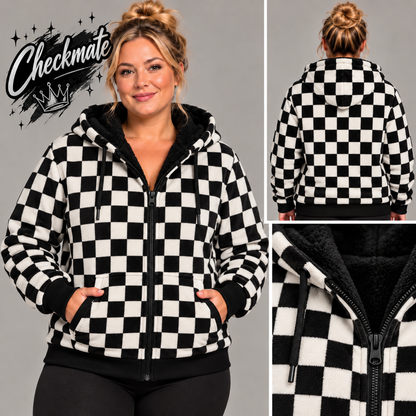 Checkmate-FLEECE LINED HOODED JACKET-PREORDER CLOSING 11/9