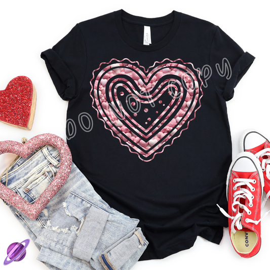 YARN HEARTS - VALENTINE RUN 2-UNISEX TEE