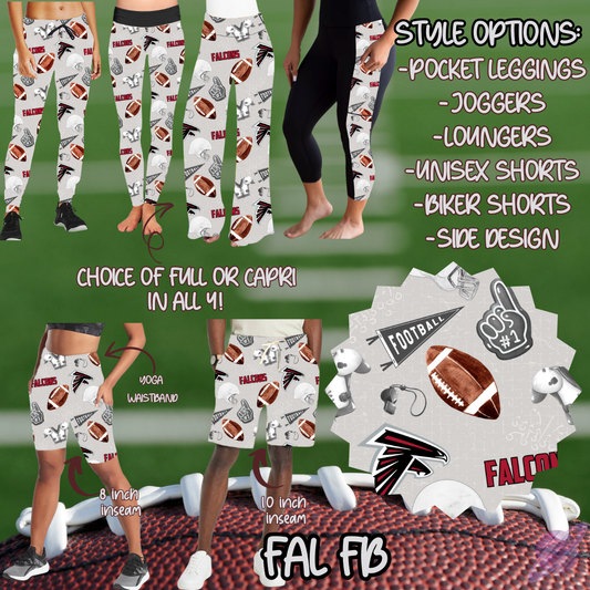 FAL FB-GAME DAY RUN- PREORDER CLOSING 7/13
