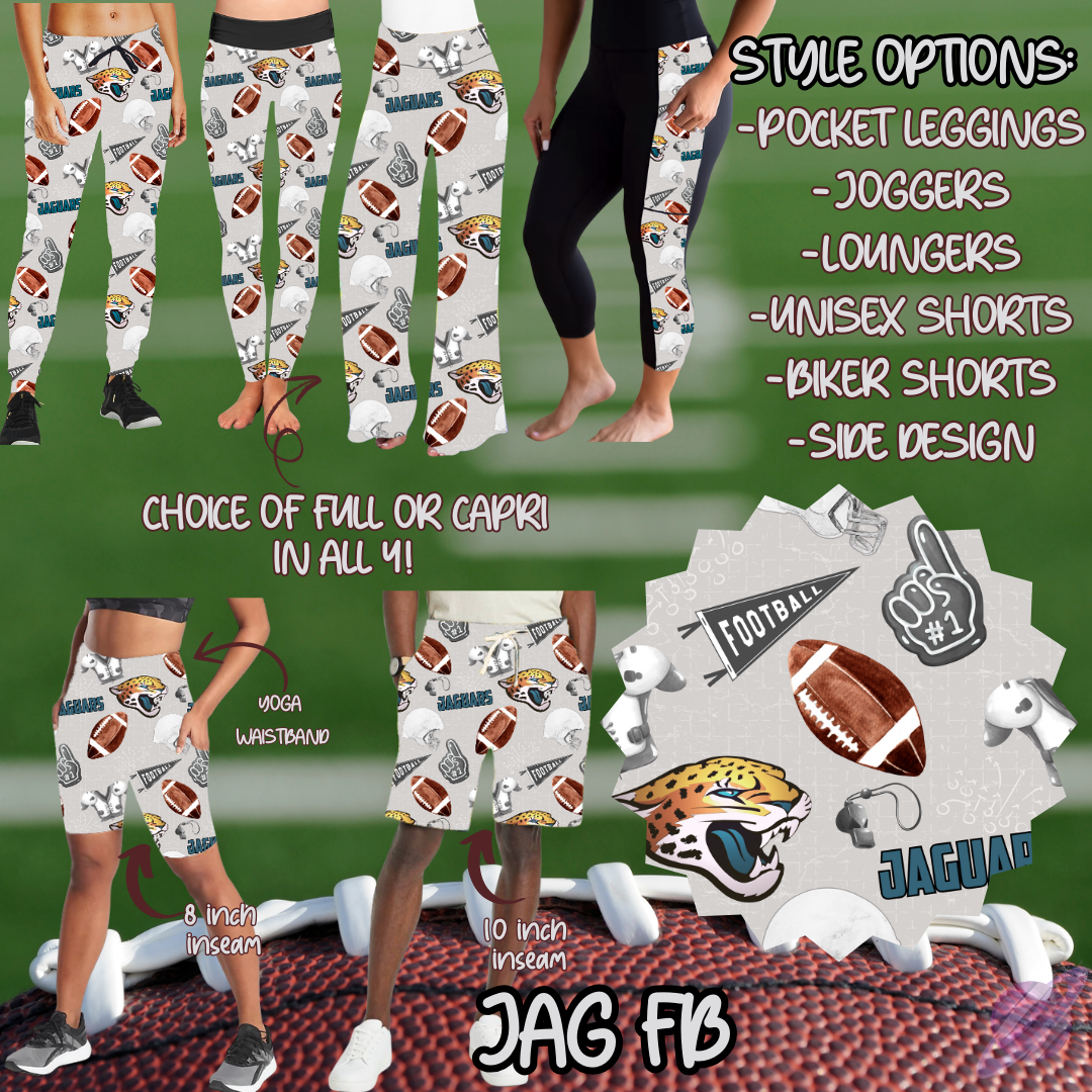 JAG FB-GAME DAY RUN- PREORDER CLOSING 7/13