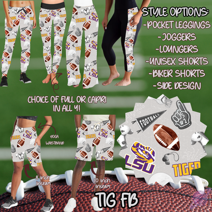 TIG FB-GAME DAY RUN- PREORDER CLOSING 7/13