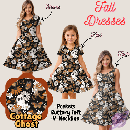 COTTAGE GHOSTS- FALL DRESS PREORDER- CLOSING 9/12