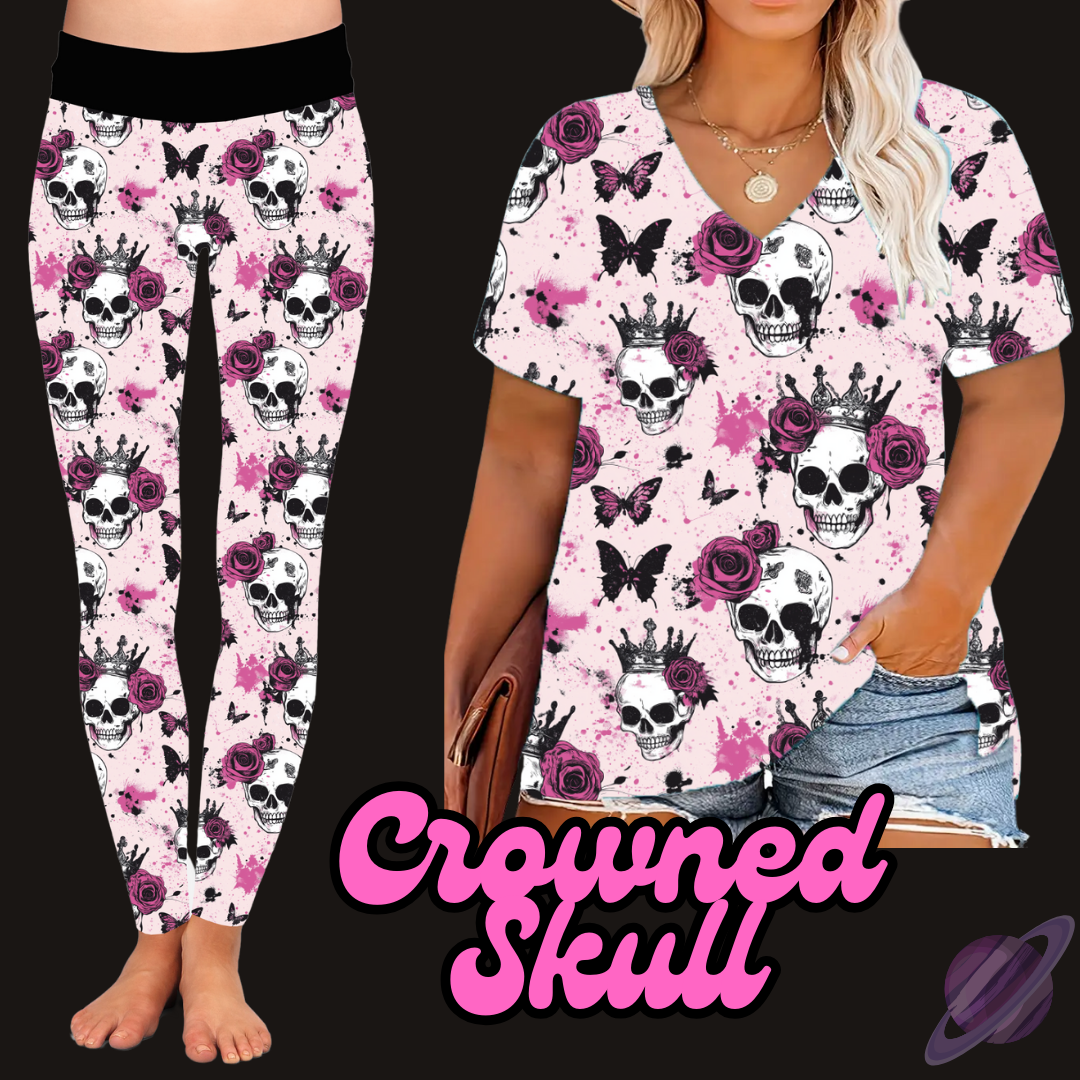 CROWNED SKULL-PRETTY RUN TUNIC/TANK PREORDER CLOSING 1/30