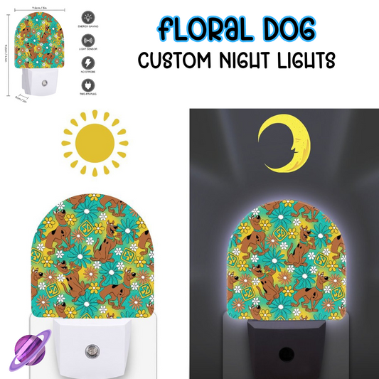 FLORAL DOG - NIGHT LIGHTS PREORDER CLOSING 10/27