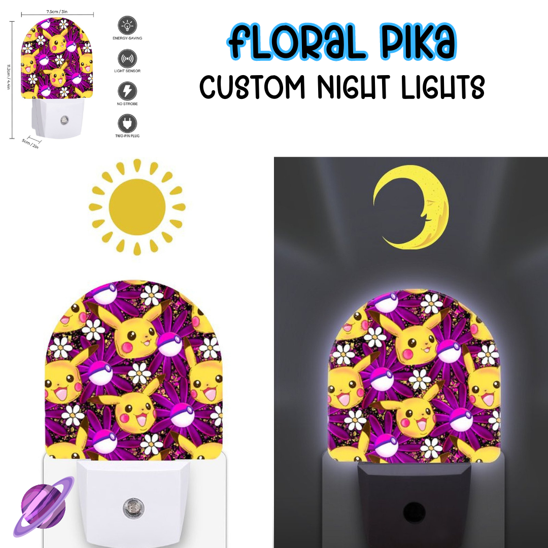 FLORAL PIKA - NIGHT LIGHTS PREORDER CLOSING 10/27