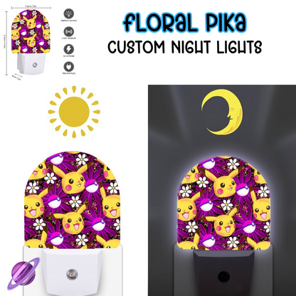 FLORAL PIKA - NIGHT LIGHTS PREORDER CLOSING 10/27