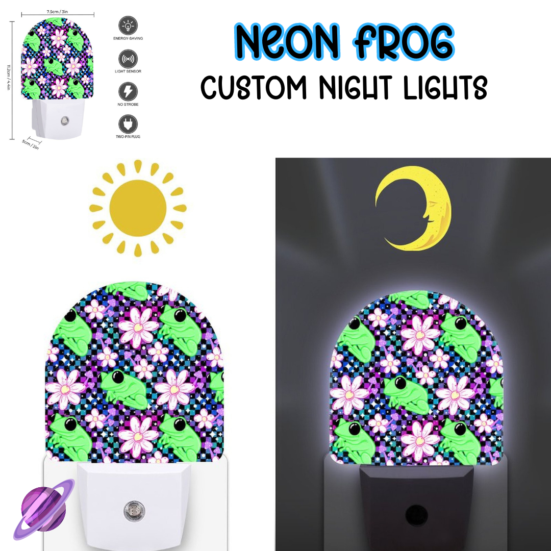 NEON FROG- NIGHT LIGHTS PREORDER CLOSING 10/27