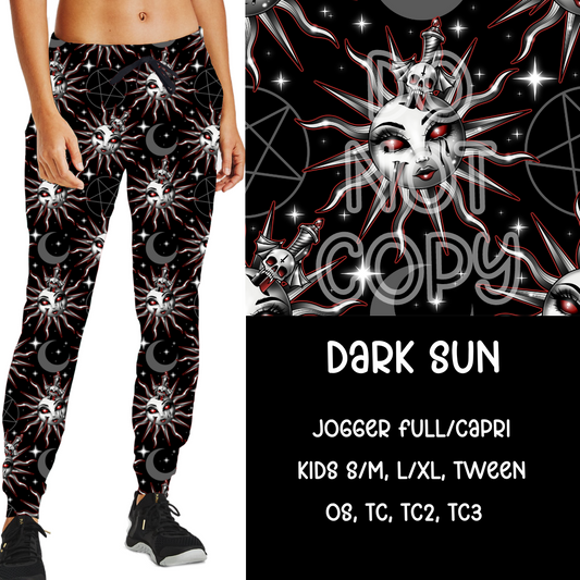 DARK SUN - B97 - JOGGER /CAPRI PREORDER CLOSING 8/28