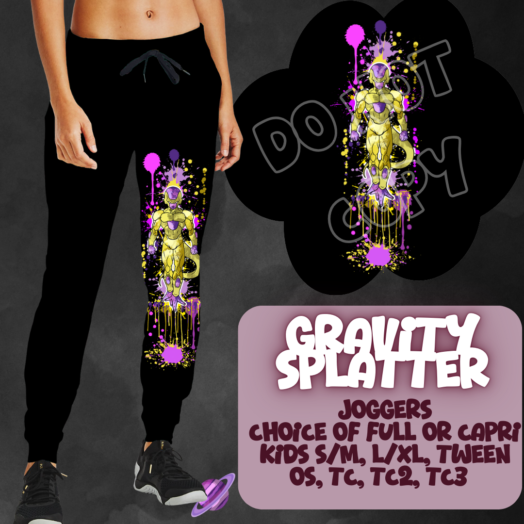 DBZ SPLATTER - 4 STYLES OF BOTTOMS-PREORDER CLOSING 1/21