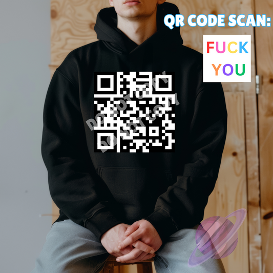 FU QR HOODIE