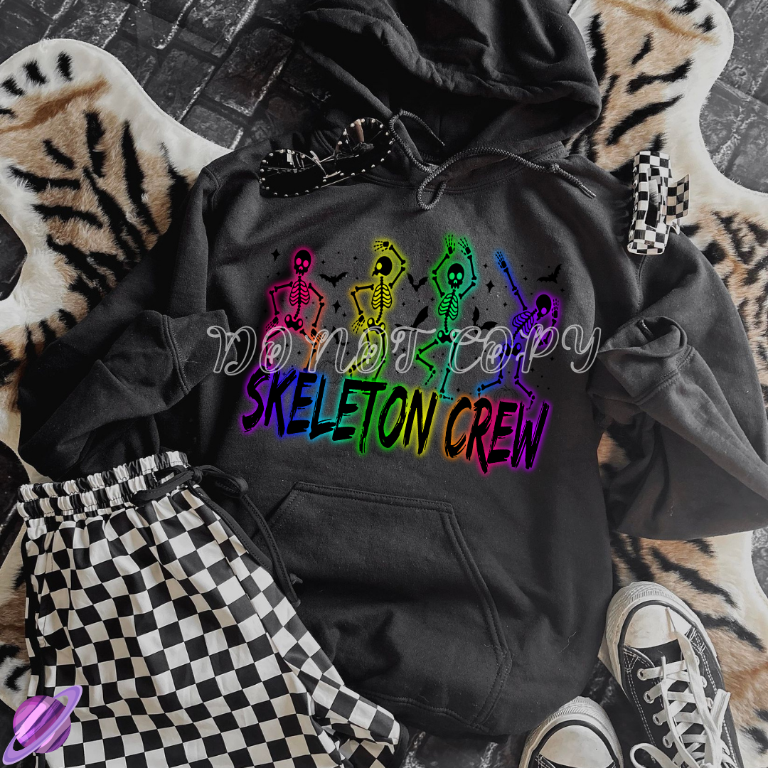 SKELETON CREW BLACK - HOODIE