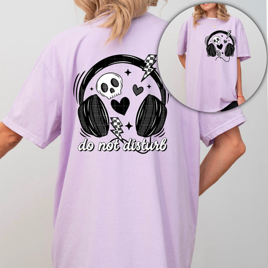 DO NOT DISTRUB DOUBLE SIDED TEE