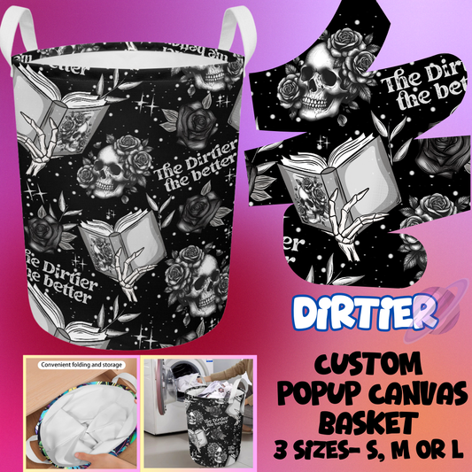 DIRTIER- STORAGE BASKETS 6- PREORDER CLOSING 5/4