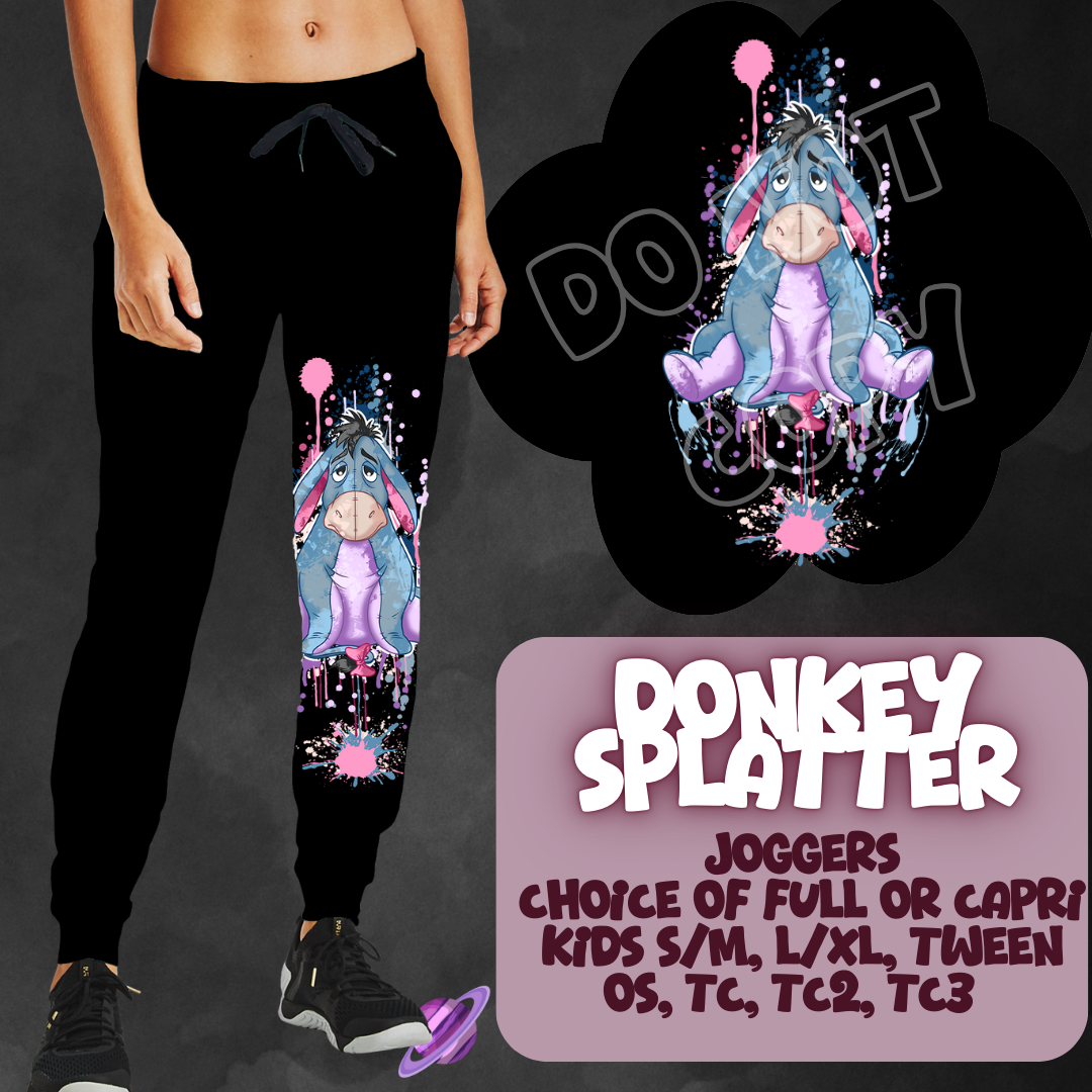 DONKEY SPLATTER- 4 STYLES OF BOTTOMS-PREORDER CLOSING 1/21