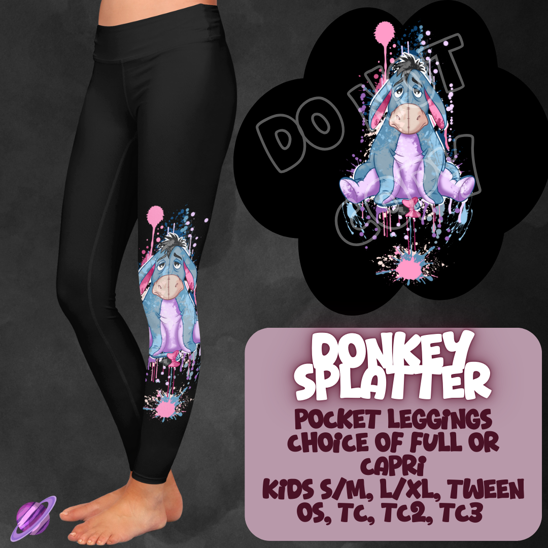DONKEY SPLATTER- 4 STYLES OF BOTTOMS-PREORDER CLOSING 1/21