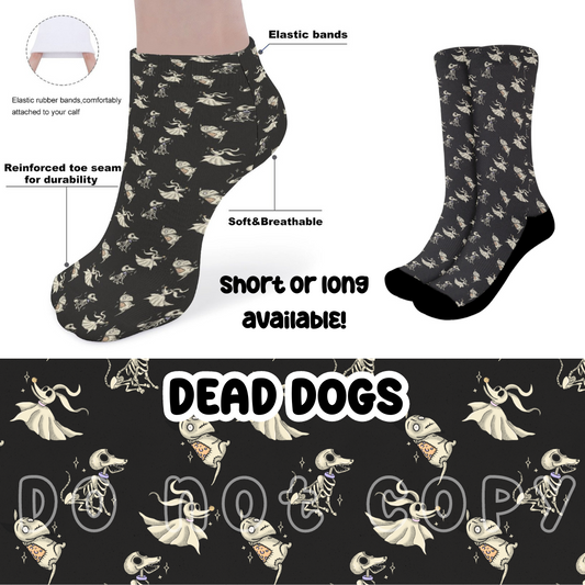 DEAD DOGS - CUSTOM PRINTED SOCKS ROUND 2