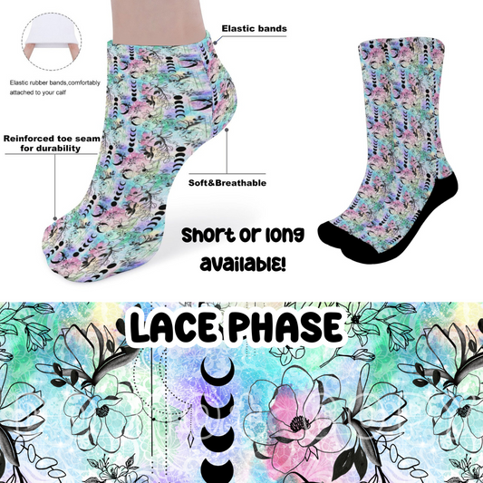 LACE PHASE - CUSTOM PRINTED SOCKS ROUND 2