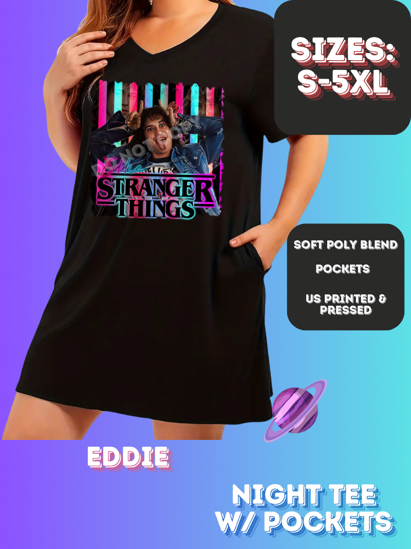 EDDIE -SLEEP SHIRT-PREORDER CLOSING 11/21