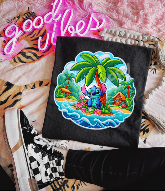 EMBROID ISLAND TEE