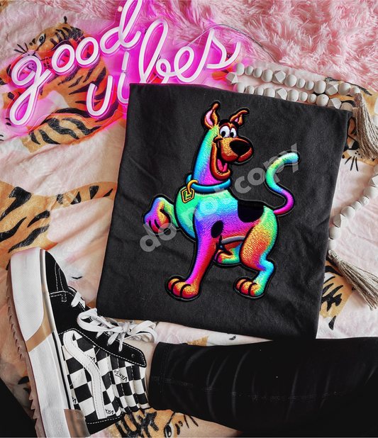 EMBROID DOG TEE