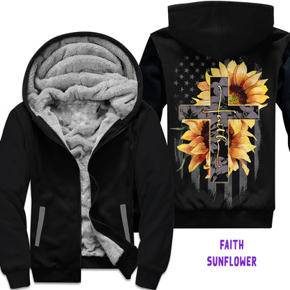 JACKET RUN 14-FAITH SUNFLOWER-FLEECE OR COTTON LINER-PREORDER CLOSING 12/16