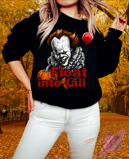 FALLING LEAVES-FALL FLOAT-CREWNECK SWEATSHIRT