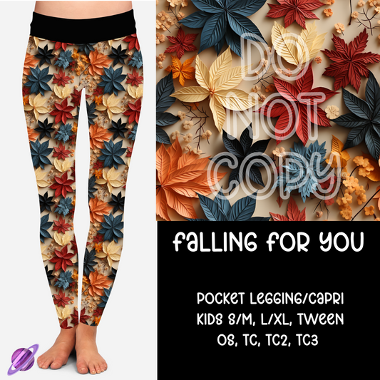 FALLING FOR YOU - THANKFUL MINI - LEGGING/CAPRI PREORDER CLOSING 9/6