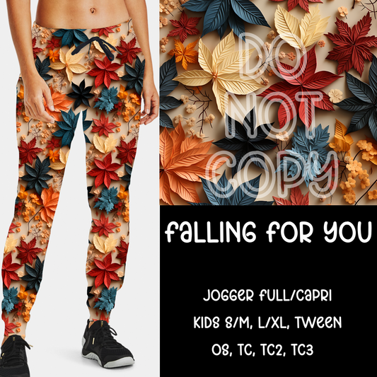 FALLING FOR YOU - THANKFUL MINI - JOGGER /CAPRI PREORDER CLOSING 9/6