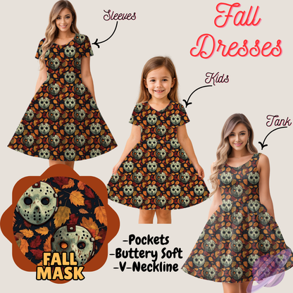 FALL MASK- FALL DRESS PREORDER- CLOSING 9/12
