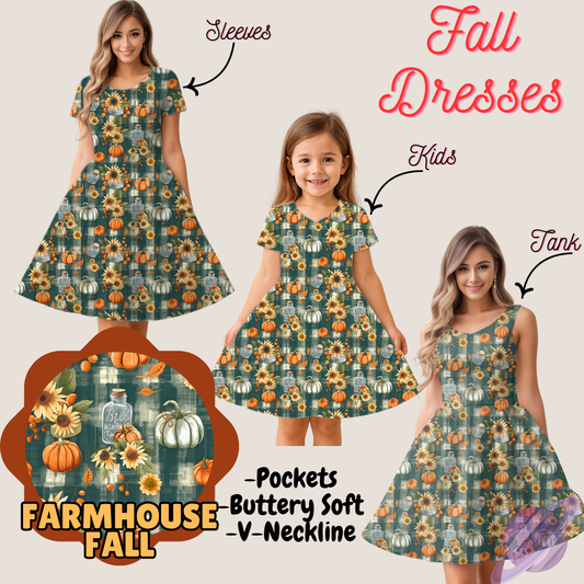 FARMHOUSE FALL - FALL DRESS PREORDER- CLOSING 9/12
