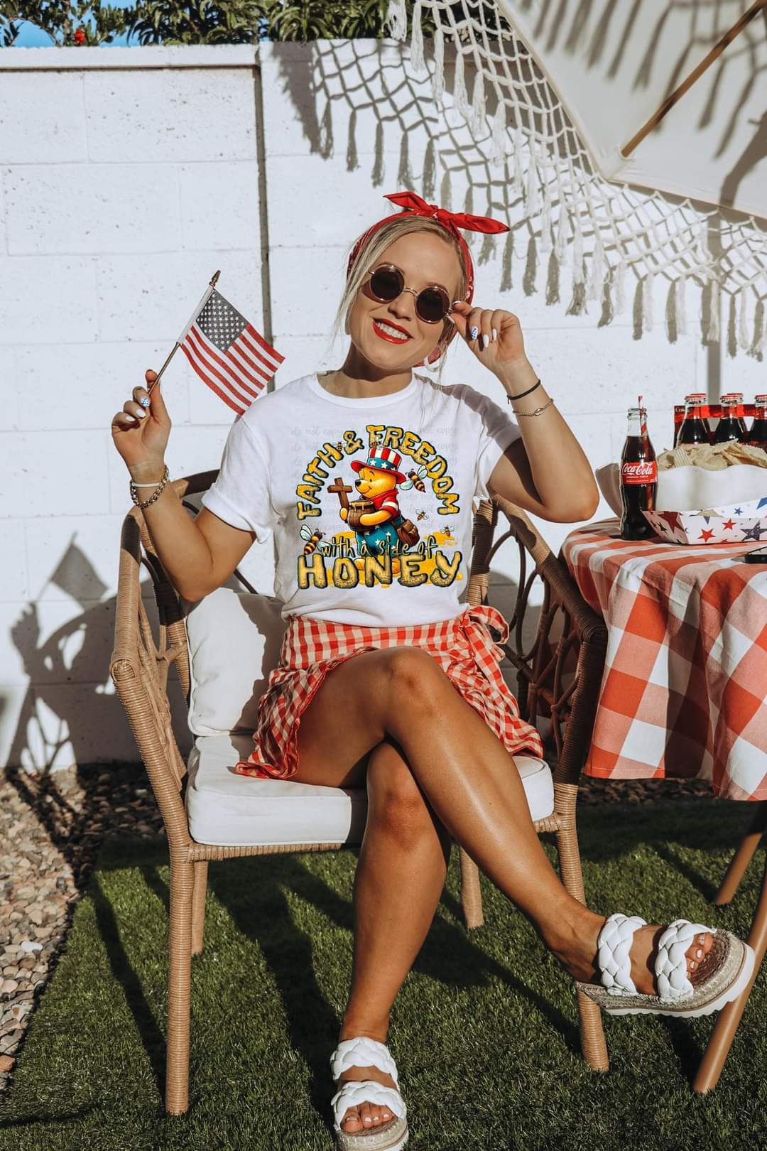 FAITH HONEY TEE
