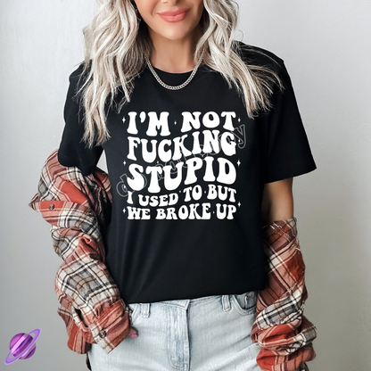 FING STUPID - SNARKY RUN -UNISEX TEE ADULTS