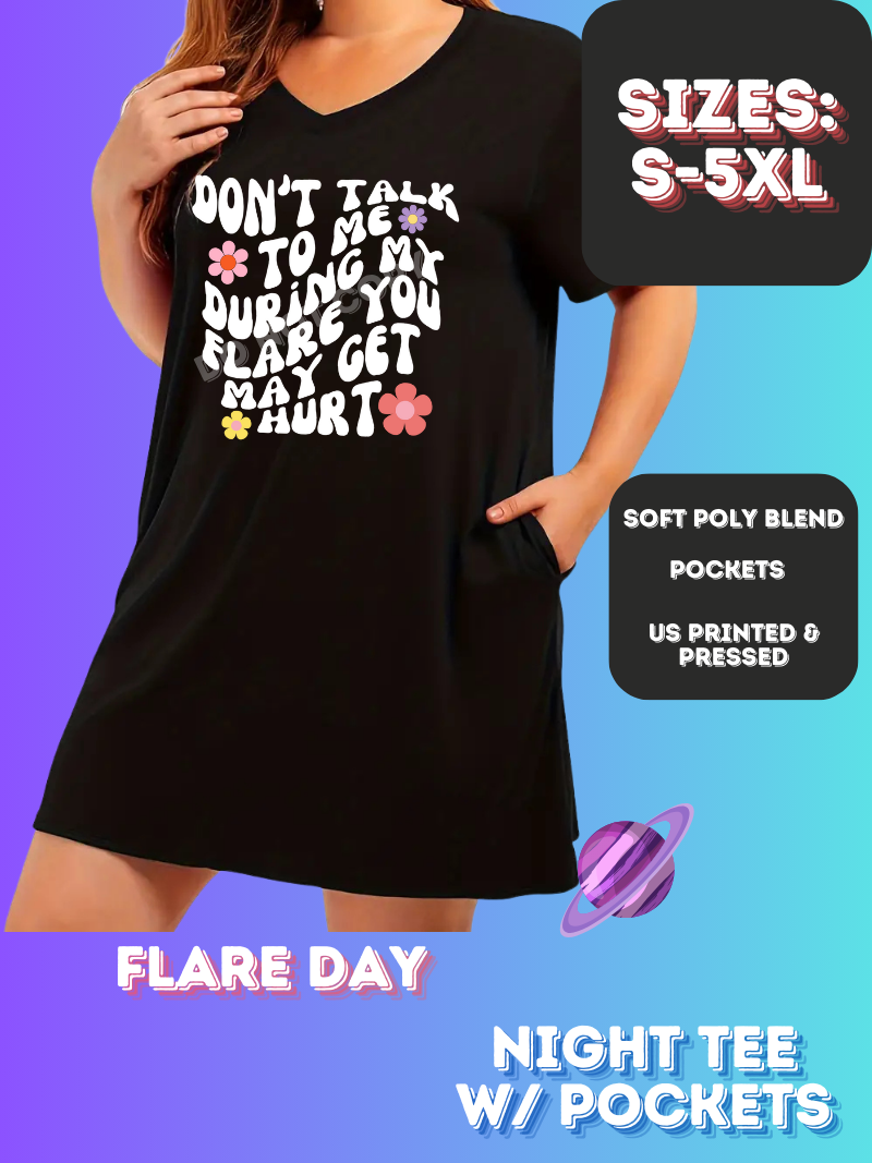 FLARE DAY -SLEEP SHIRT-PREORDER CLOSING 11/21