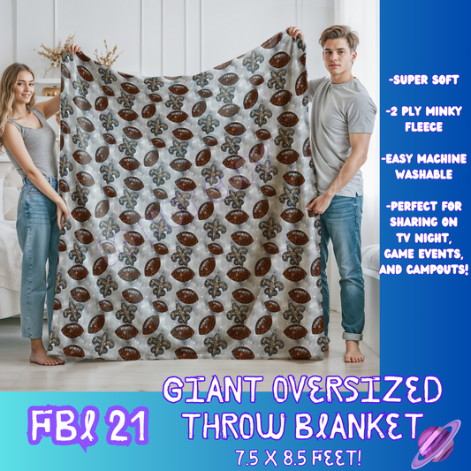 FBL21 - GIANT SHAREABLE THROW BLANKETS ROUND 8 -PREORDER CLOSING 9/8