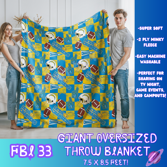 FBL33 - GIANT SHAREABLE THROW BLANKETS ROUND 8 -PREORDER CLOSING 9/8