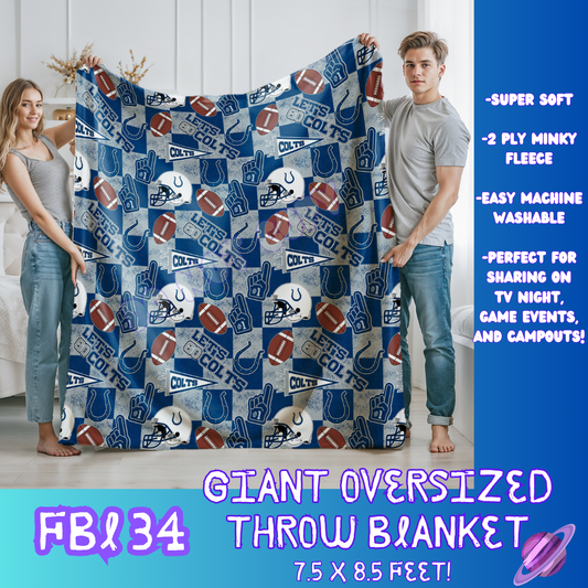 FBL34 - GIANT SHAREABLE THROW BLANKETS ROUND 8 -PREORDER CLOSING 9/8